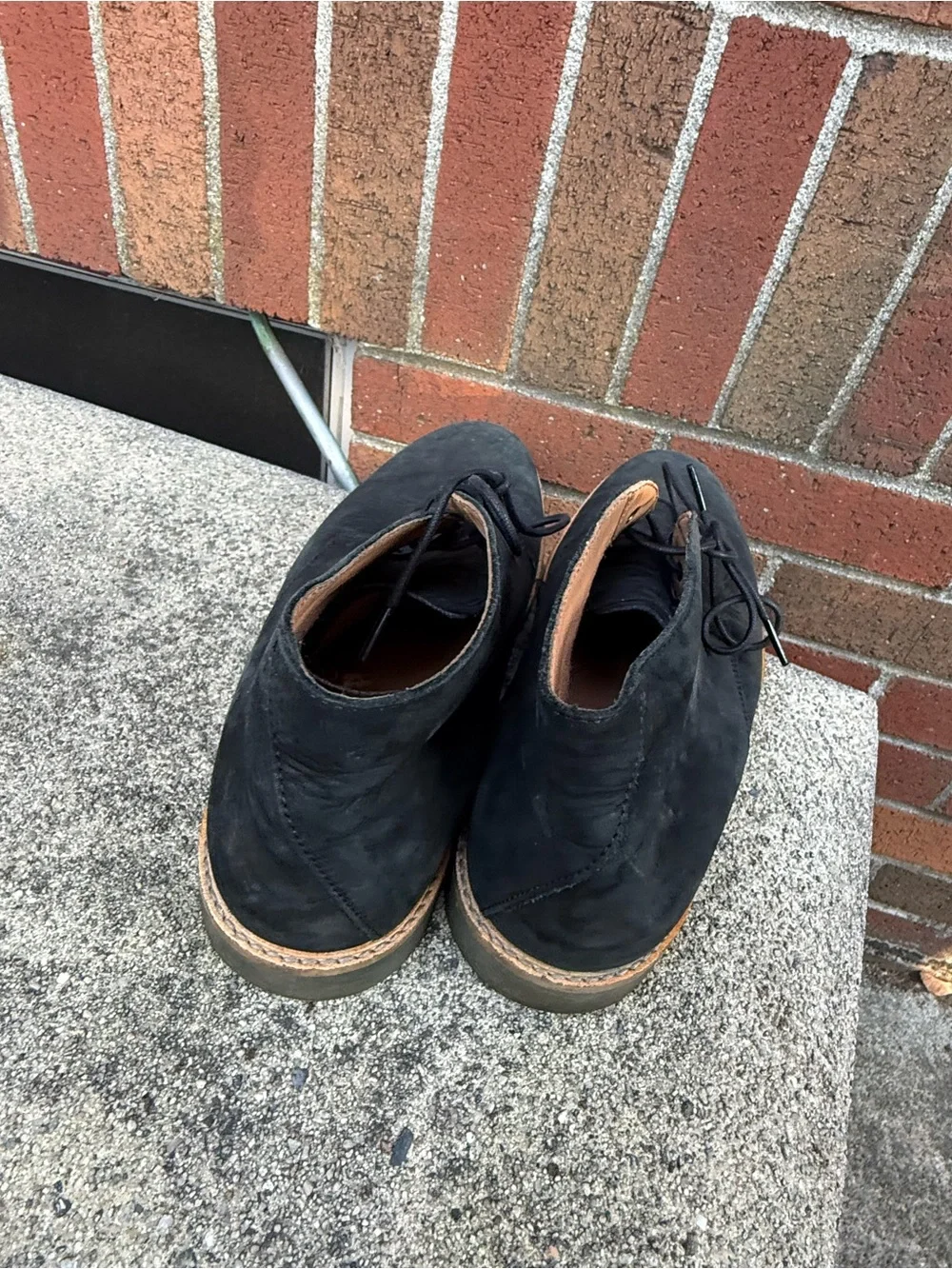 Clarks Paulson Mid Men’s Size 9.5 Black Leather Chukka Boots